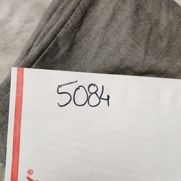 Zara Gray Low Rise Straight Leg Slim Fit Dress Pants 5084 - Picture 7 of 7